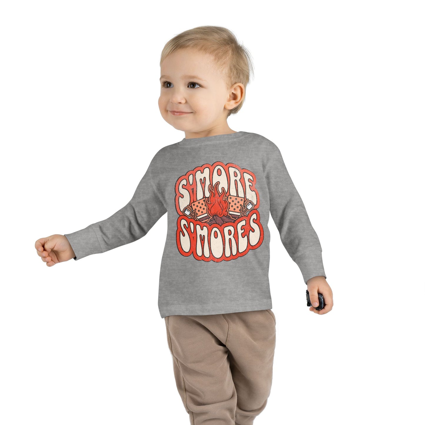 S'mores Kids Long Sleeve T-Shirt-Rabbit Skins 3302