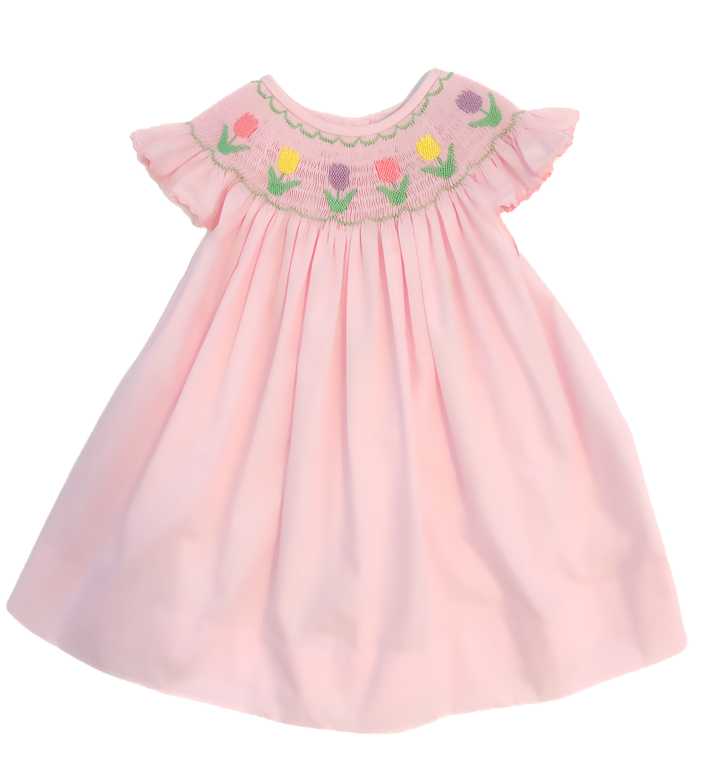 Smocked Tulip Dress