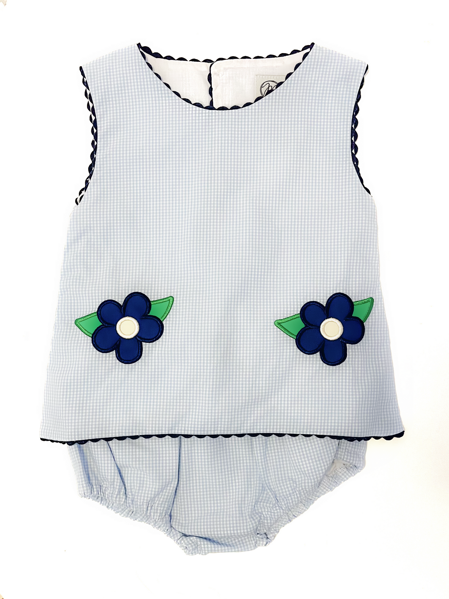 Betsy Blue Diaper Set
